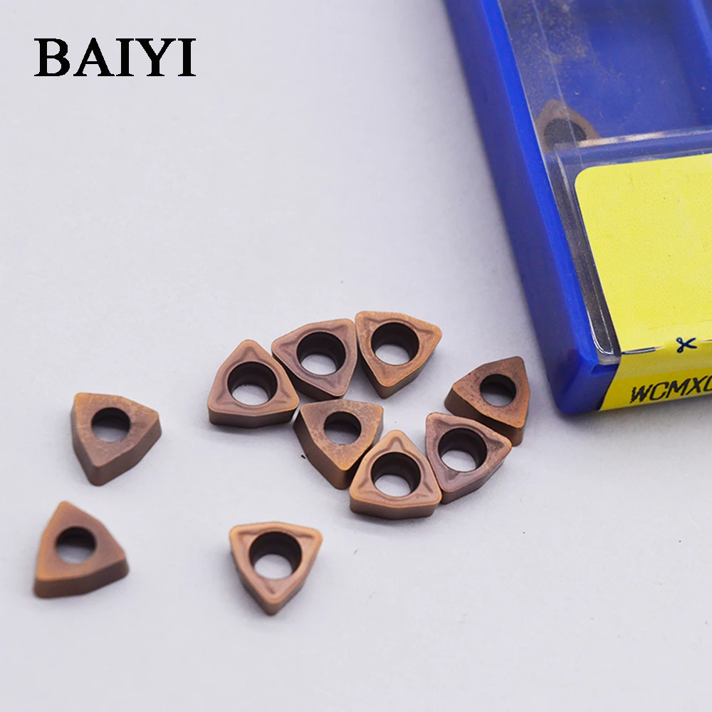 10 шт. WCMX030208FN ACZ330 высококачественный инструмент с ЧПУ вставки для U дрели|Токарный