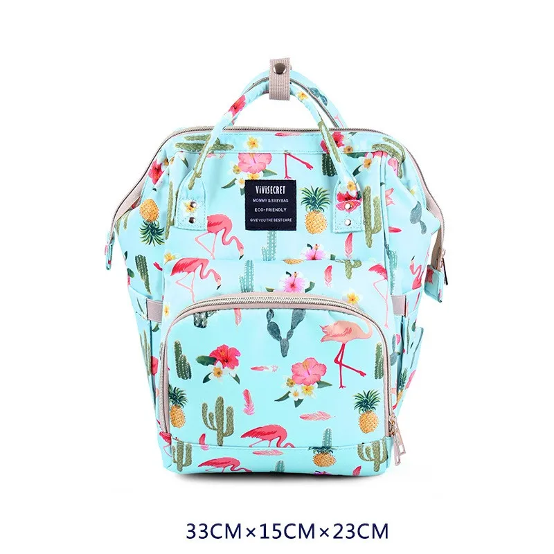 Cute Panda Printed Cartoon Animal Zoo Pattern Backpack Fashion Sports Lightweight Mummy Diaper Bags, Hot Sell!10