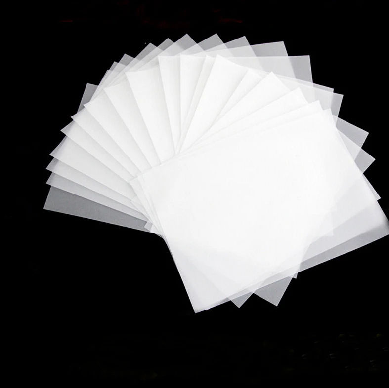 

500 pieces /lot ,Thin Semi Transparent Drawing stick figures Paper Transparent Chinese characters Paper blank for copybooks