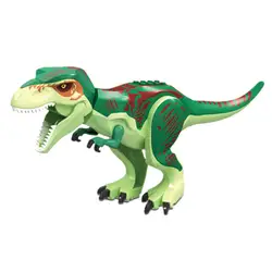 Супер Герои динозавр юркского периода мировой парк тираннозавр Кирпичи Модель Строительные блоки игрушки для детей