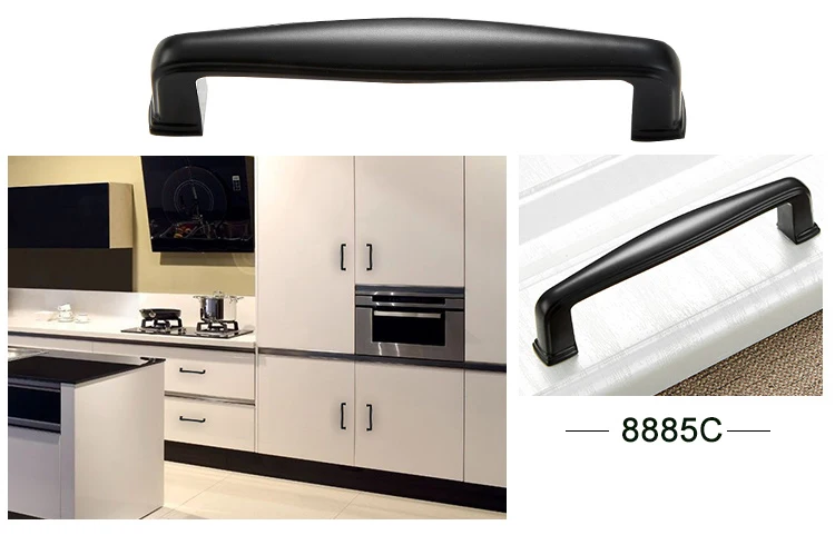Aluminum Alloy Cabinet Handles Cupboard Pulls (9)