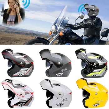 

Anti-fog Dual Visor Full Face Headset Speaker Bluetooth Motorcycle Helmet