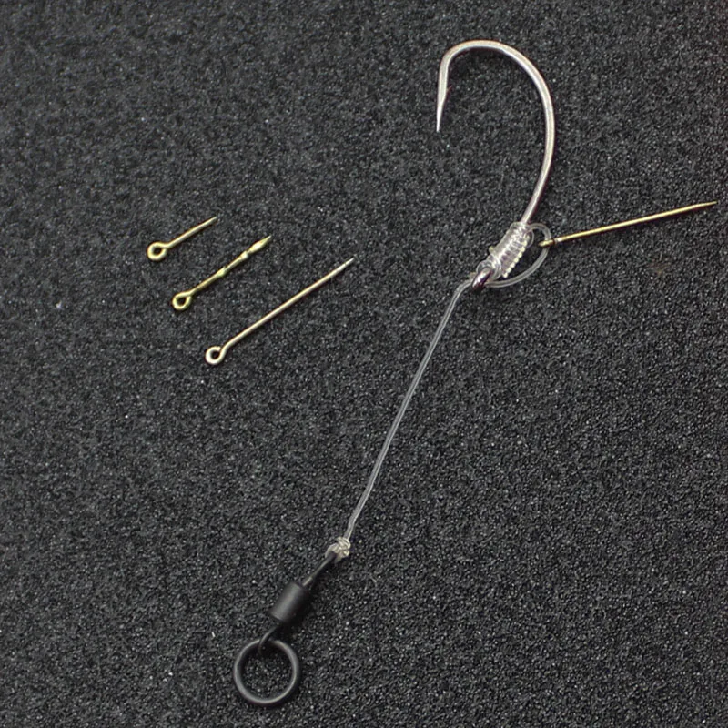 20 قطع Boilie المسمار حلقة دوارة D-تزوير Chod تزوير الشعر روني الحفارات محطة معالجة الطعم حامل المسمار الكارب الصيد اكسسوارات