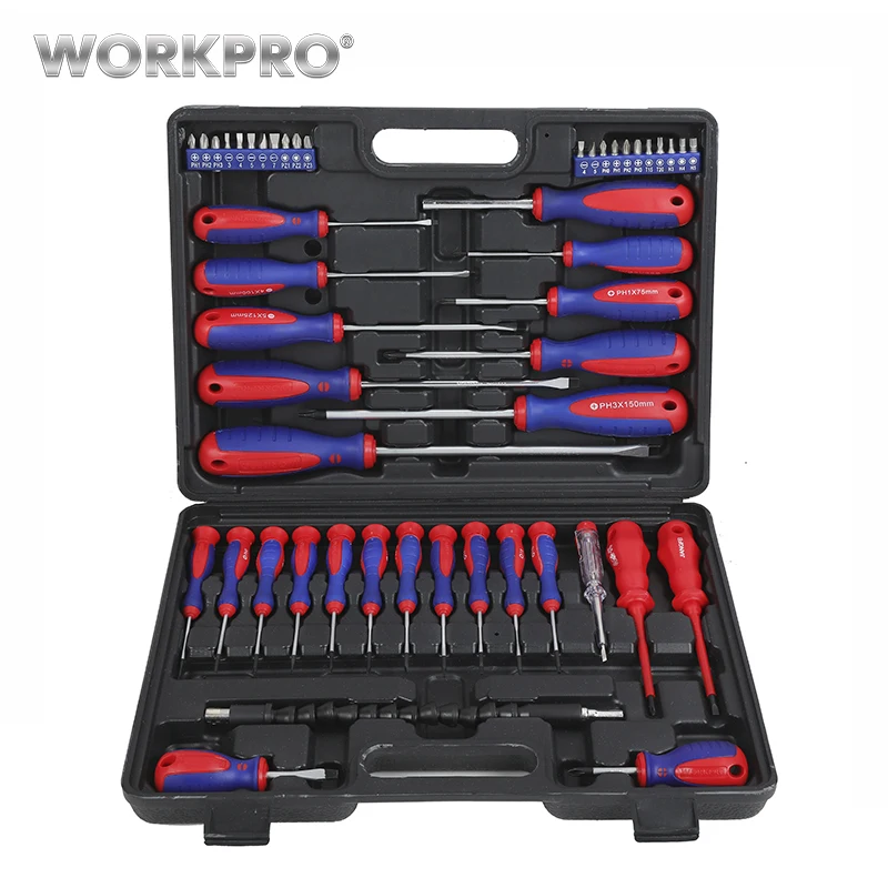 

WORKPRO 49PC Screwdriver Set 2019 New Arrival Screwdrivers Precision Screwdriver for Phone Test Pencil