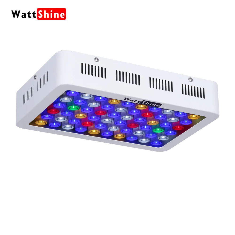 LED Aquarium Light 180W Series Dimmable Full Spectrum For Coral Reef Grow For Plants Fish Tank Aquarium Decorations Include  (34)