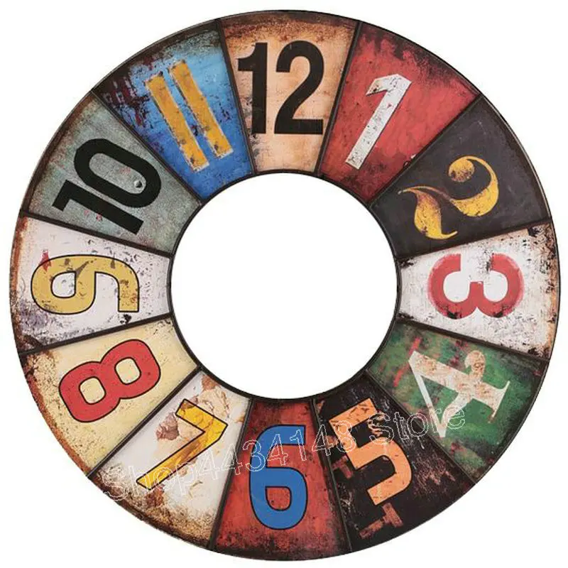 

ARTBACK 5D DIY Diamond Painting rhinestones diamond Embroidery resin craft needlework wall decoration Cross Stitch clock number