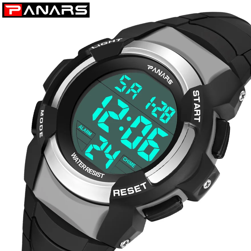 Jual Panars Olahraga Pria Jam Tangan Outdoor G Chronograph Shock Tahan Air Digital Arloji Relogio Masculino Male Clock