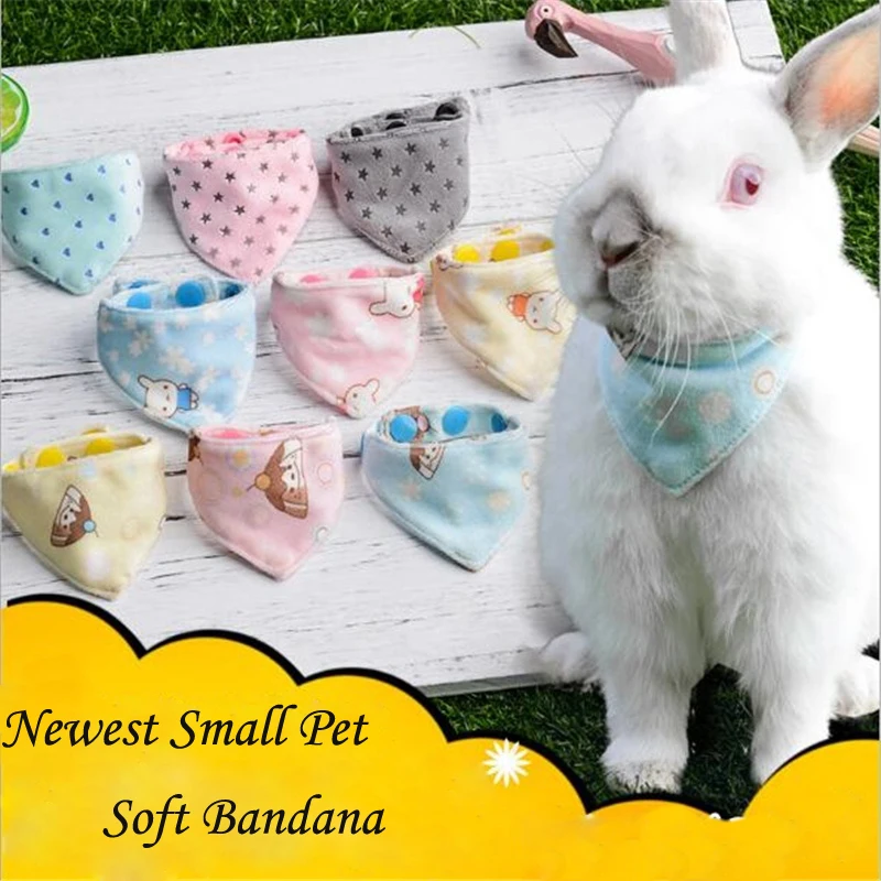 

Cotton Mini Hamster Bibs Cute Lovely Puppy Cat Bandana Scarf Towel Small Animal Pet Rabbit Guinea Pig Supplies Pet Accessories