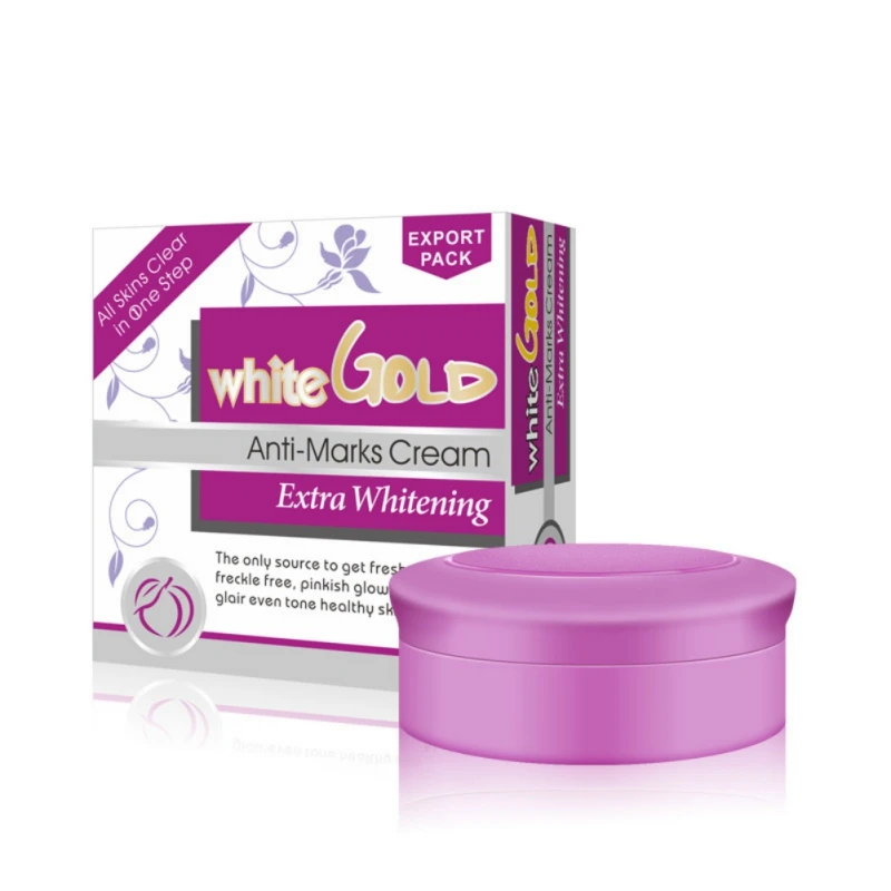 

New White Gold Anti-Marks Whitening Pearl Face Cream Deep Hydration And Anti-wrinkle Aging Remove Freckles Skin Care