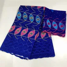 3 в 1 швейцарская кружевная ткань с крупным бисером африканская кружевная вышивка ткани хлопок швейцарская вуаль кружева в швейцарской вуалью 12L122