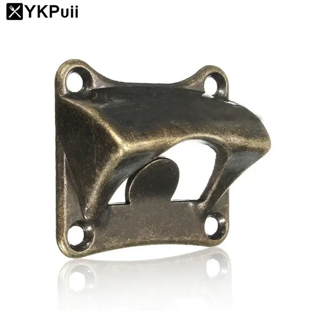 Vintage Bronze Wall Mounted Opener Wine Beer Soda Gl Cap Bottle Vintage Bronze Wall Mounted Opener Wine Beer Soda Gl Cap Bottle Kitchen Bar Gift Zinc Alloy About 65x60x30mm