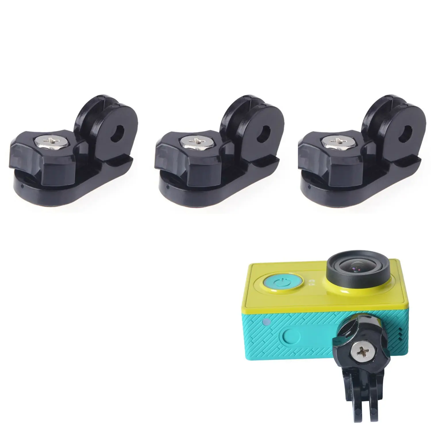 3pcs Universal Conversion Adapter Mount for GoPro (1/4 Inch 20) Mini