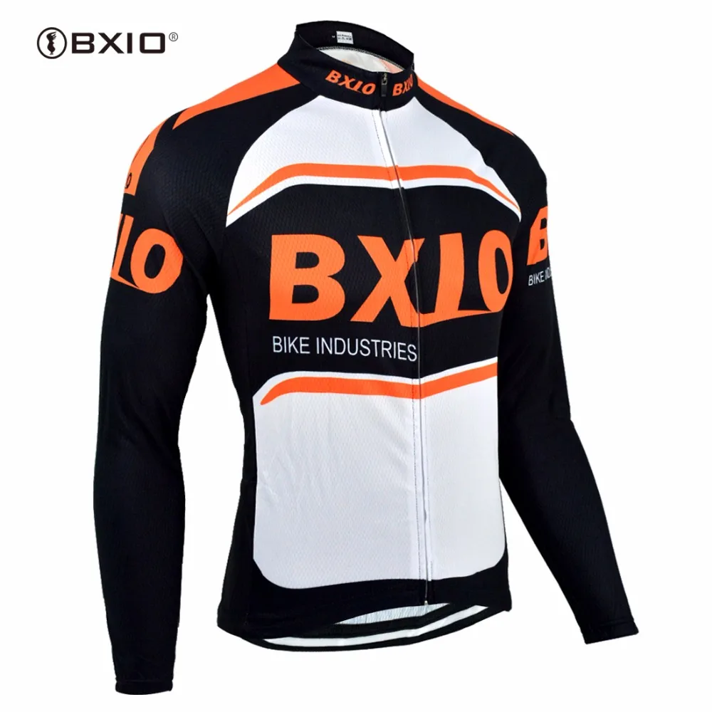 BXIO MTB Cycling Clothing Brand Long Sleeves Bicycle Jerseys Autumn Pro