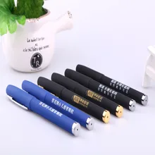 1000 шт./лот офиса реклама ручки рекламные подарки может быть напечатан логотип гелевая ручка