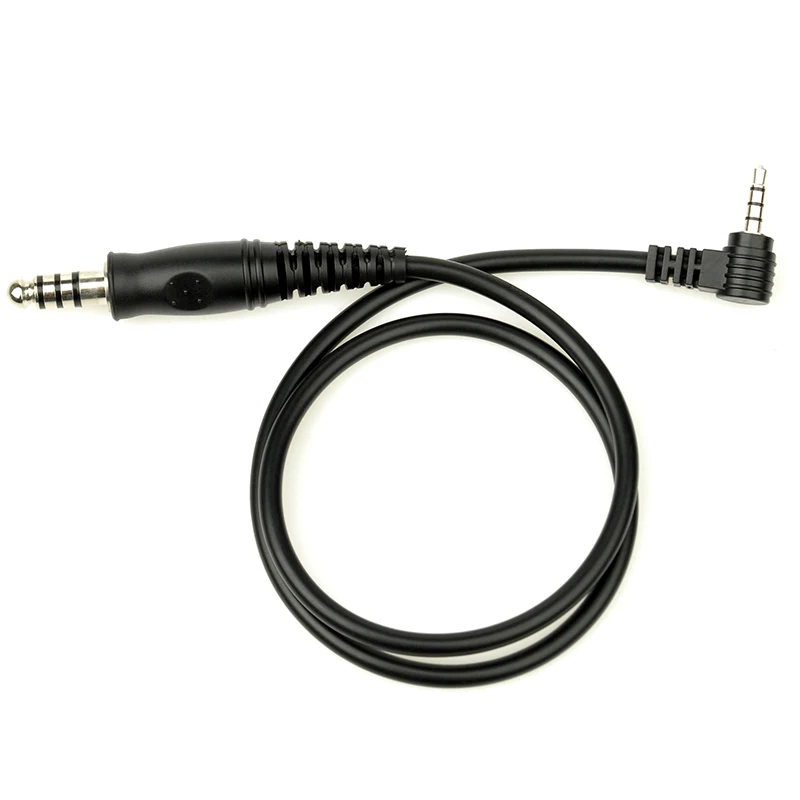 SEIGNEER Тактический Z124 Электронный PTT Провод To Walkie Talkie Plug страйкбол милитари Охота