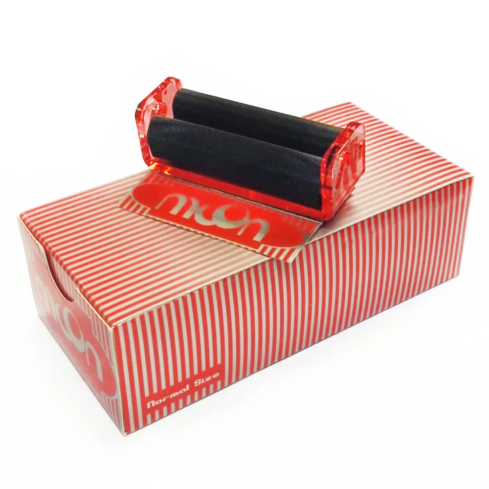 

Moon Red Cigarette Tobacco Rolling Machine For Rolling Papers 70*36mm Roller Combo Pack 1 Box 50 Pieces
