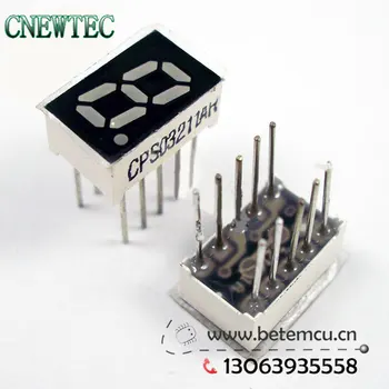 

CPS03211AR Common Cathode 1Bit Digital Tube 7 segment 0.32" Red LED Display 1000PCS/LOT