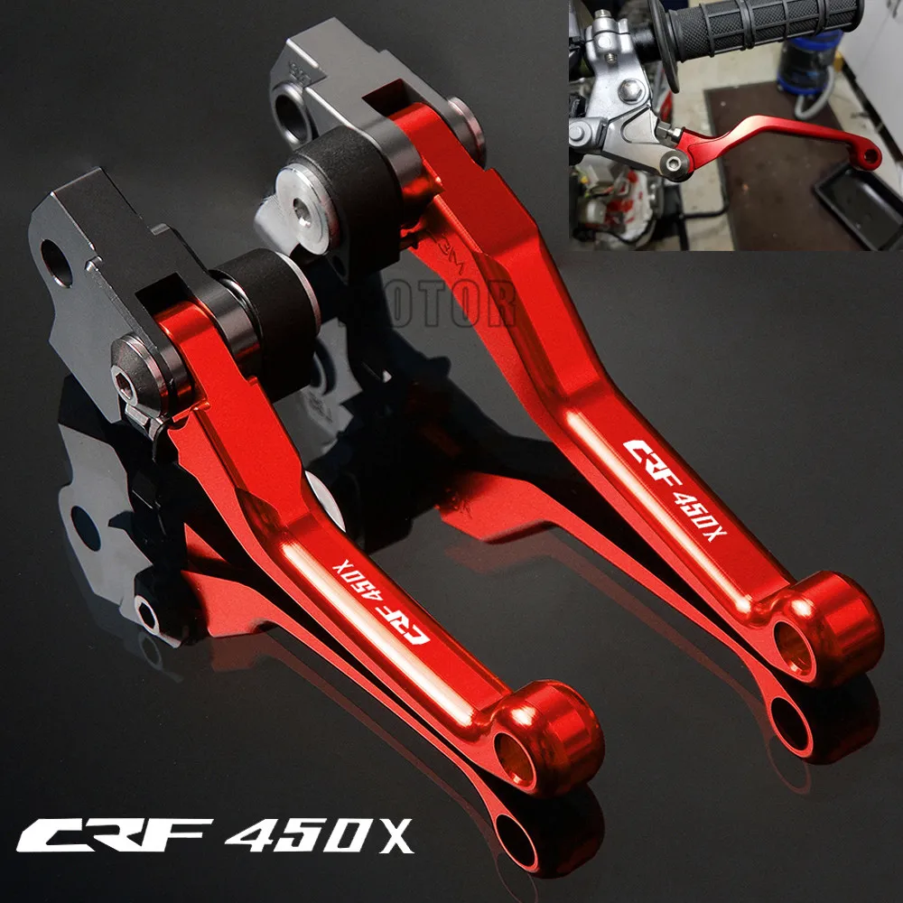 Алюминиевые рычаги сцепления для мотоциклов Honda CRF450X 2005-2017 2016 CRF450 CRF 450X 450 X CNC