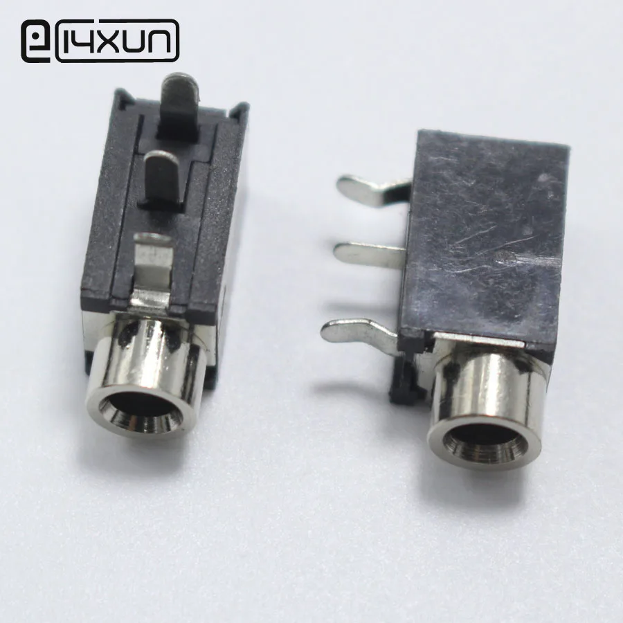 10 шт. аудио разъем EClyxun 3 5 мм 3pin для наушников DIP самостоятельной сборки|parts audio|parts