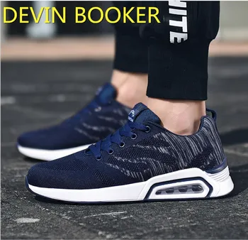 

New listing hot sale Spring and summer men net Breathable running shoes sneakers DPKB613