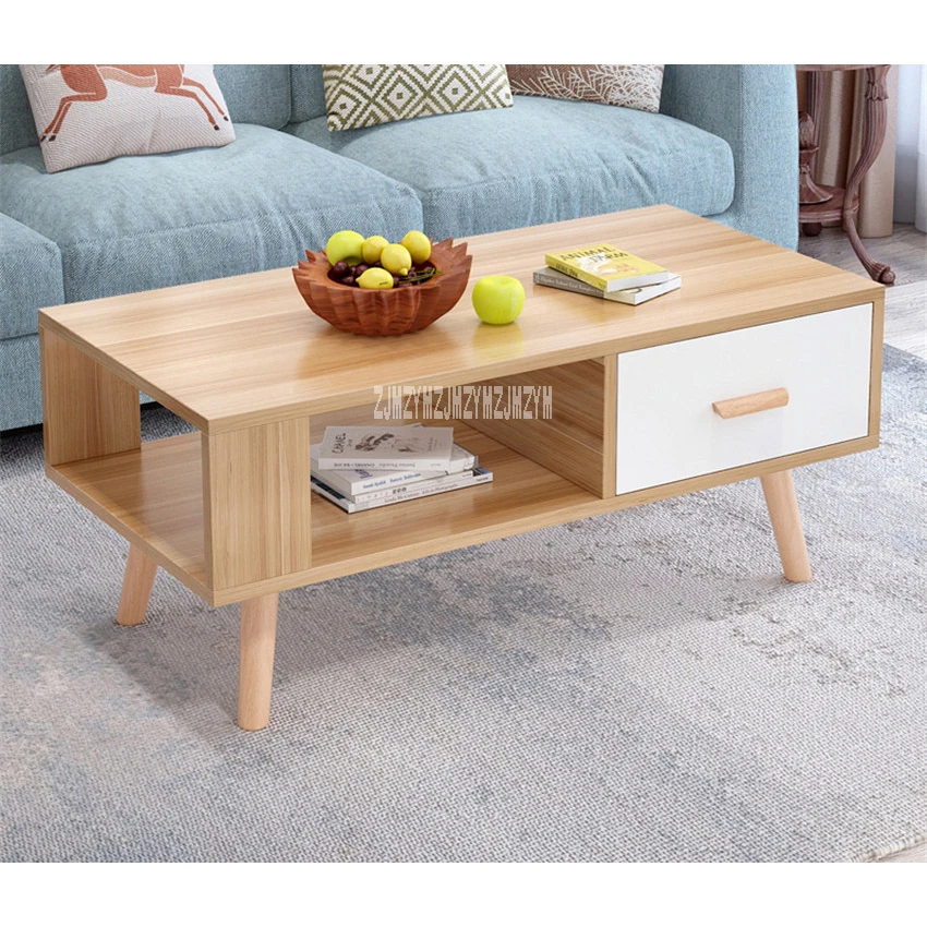 Us 44 23 9 Off Bo 003 Minimalist Modernity Coffee Table Rectangular Teapoy 1 Drawer Modern Living Room Side Solid Wooden Leg Tea In Us 44 23 9 Off Bo 003 Minimalist Modernity Coffee Table Rectangular Teapoy 1 Drawer Modern Living Room Side Solid Wooden Leg Tea In