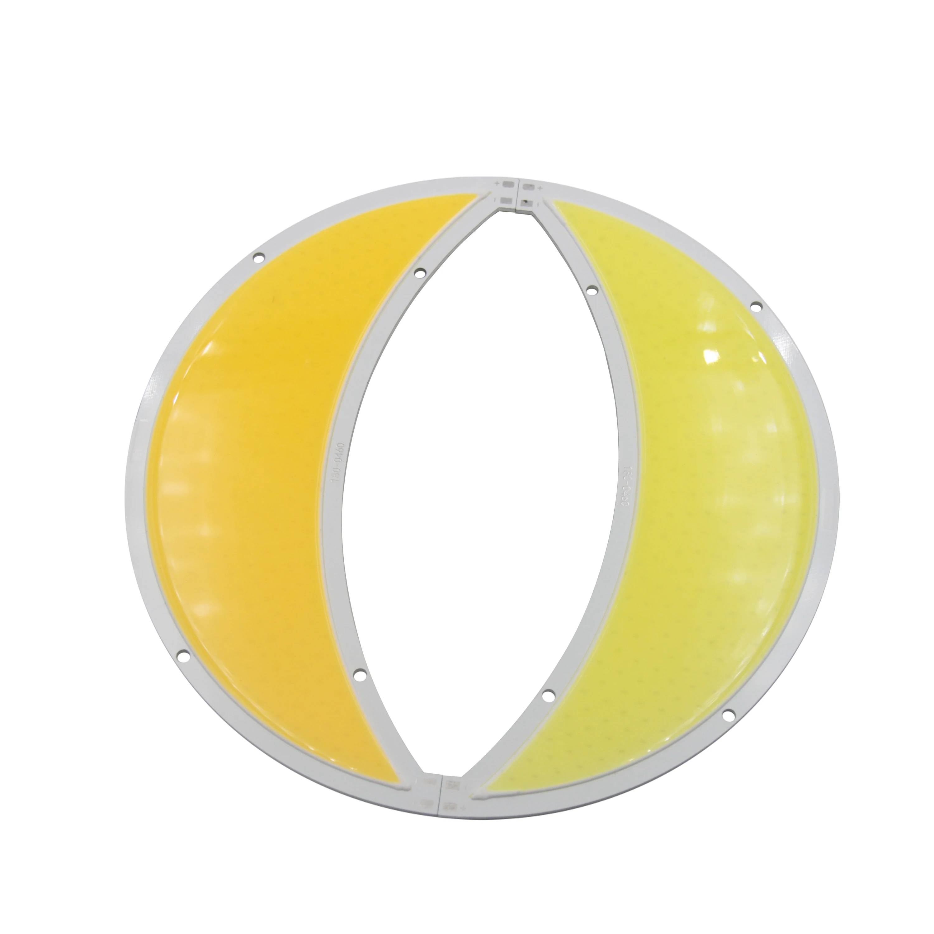 

Factiory sale Moon shape LED COB Strip 12V DC outdoor multifunction High Power 100W Warm White LED FLIP Chip for car light