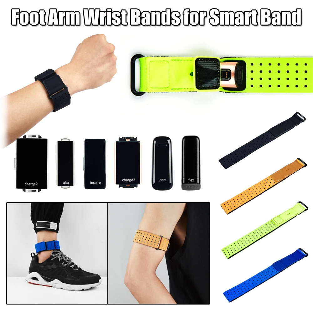 

Universal Foot Arm Band Bracelet Wrist strap for Fitbiti Xiaomi Huawei Garmin Smart Watch Adjustable Bracelet Wristbands Pouch