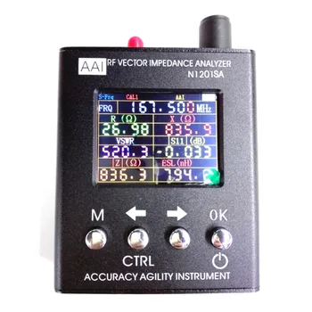 

English Verison N1201SA UV RF Vector Impedance ANT SWR Antenna Analyzer Meter Tester 140MHz - 2.7GHz resistance/impedance/SWR