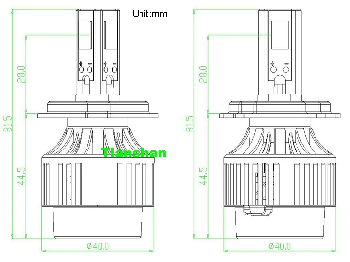 Motorcycle LED Headlight LH-M3mini -13