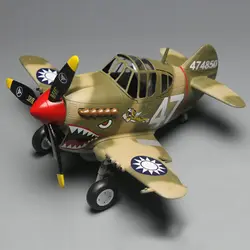 DIY тигр F4U игрушка тигр милые spitfire клей для сборки истребитель Летающие тигры модель Q машины яйцо машина