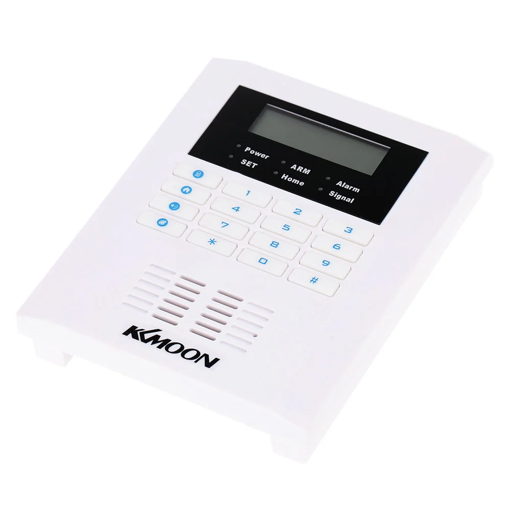 Kkmoon беспроводной 433 МГц GSM PSTN SMS домашняя охранная сигнализация детектор сенсор комплект дистанционного управления