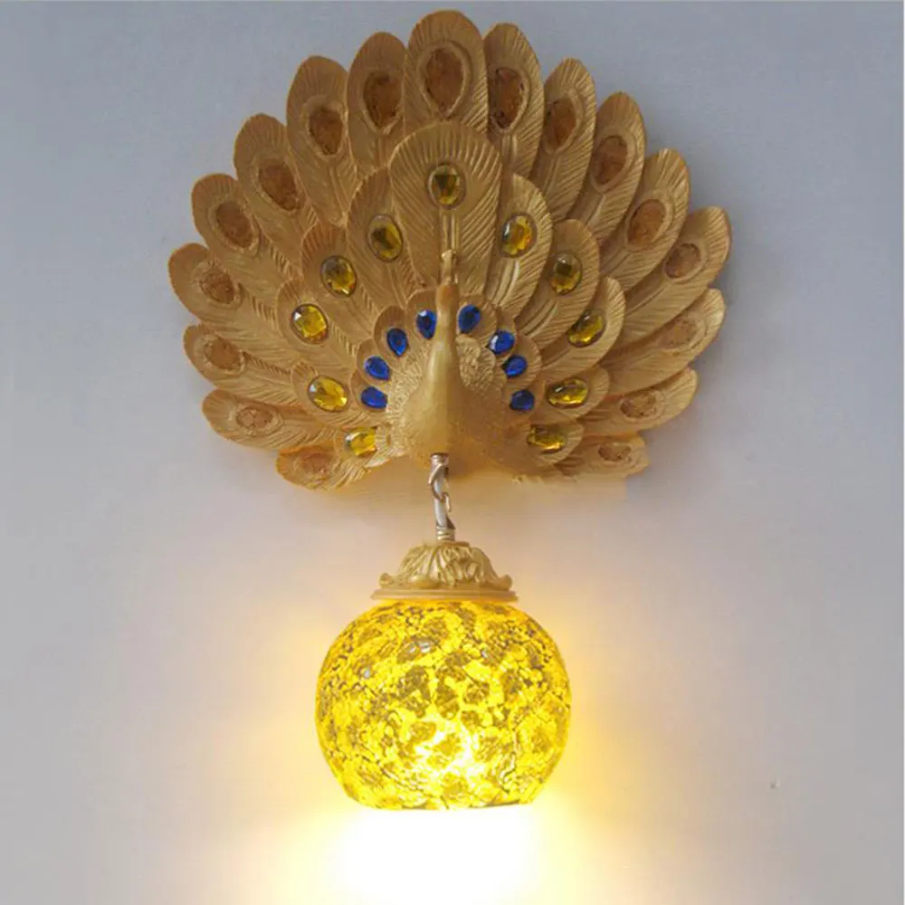 Acquista all'ingrosso online oro applique da parete da grossisti ...