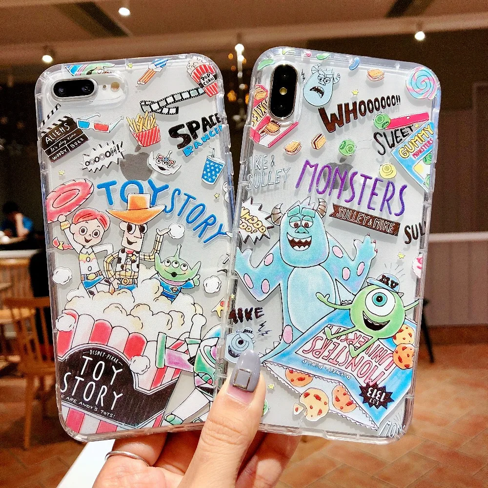 

Cartoon Toy Story Alien Buzz Lightyear Pattern Soft Phone Case For iPhone 6 6s 7 8 Plus 7Plus 8Plus 11 Pro Max Cases for iphone XR XS XS MAX X Three Eyes Silicone Case For iphone 11 Pro Max Back Cover Coque Fundas Capa