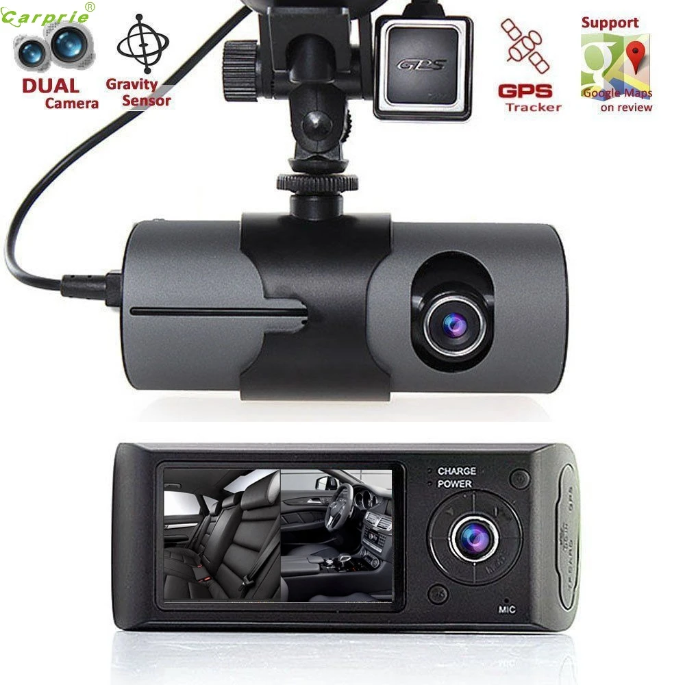 

Cls 2.7" Vehicle Car DVR Camera Video Recorder Dash Cam G-Sensor GPS Dual Len Camera DEC 08 5up
