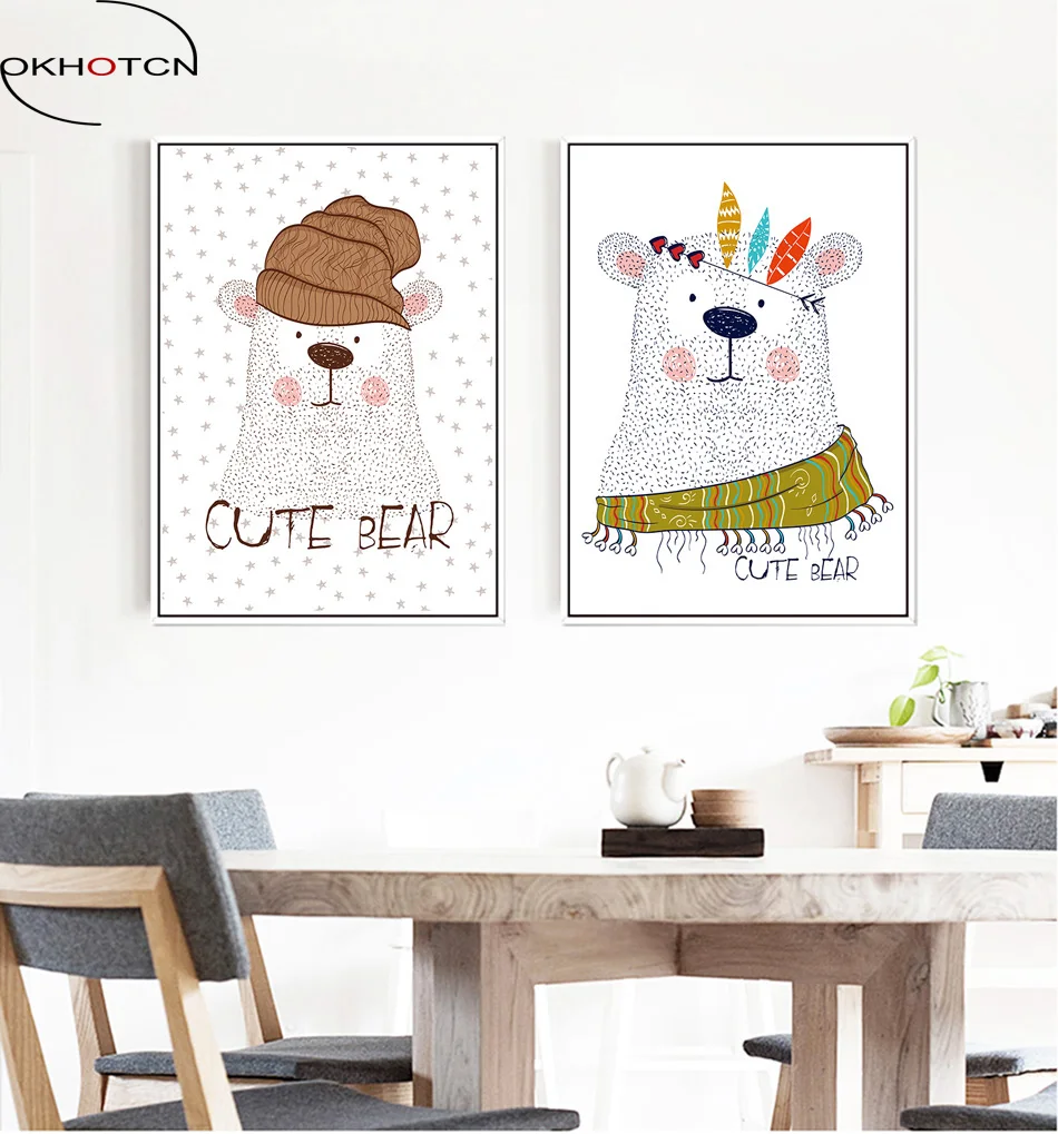 Nordic-style-New-Art-Poster-Art-Canvas-pictures-Painting-Wall-Picture-Print-Modern-Home-Decor-Cute (1)