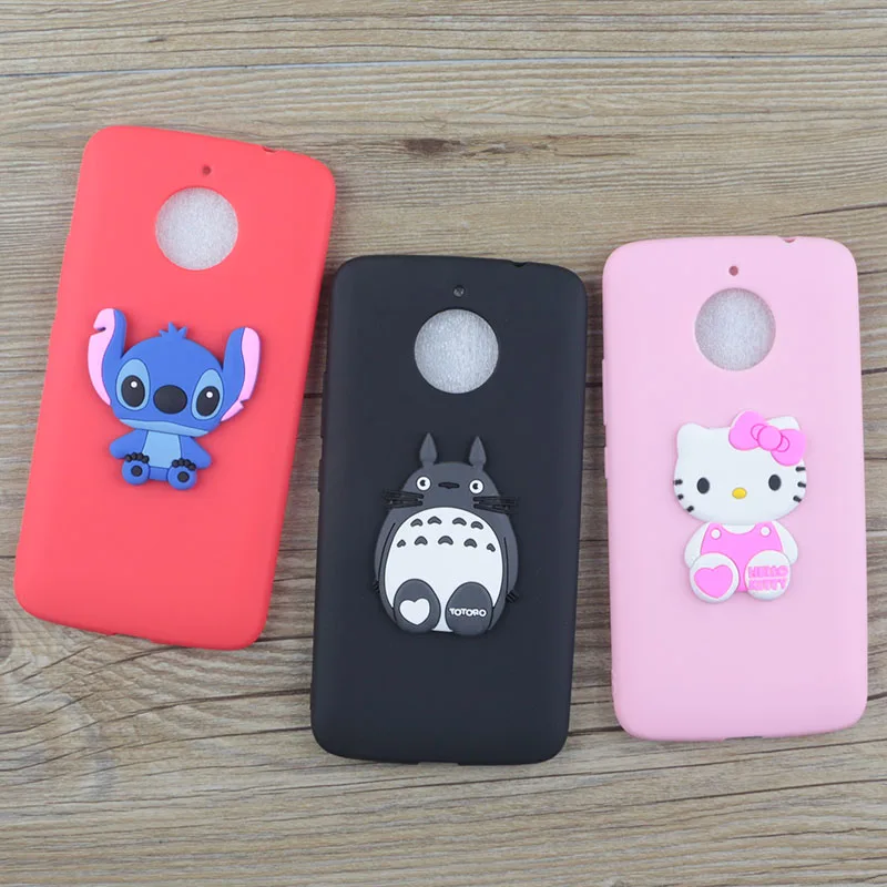 Милый мультфильм Минни чехол для Motorola Moto G5s XT1794 XT1795 XT1797 случаях стежка рисунок Hello
