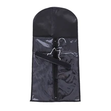 Набор для наращивания волос, нетканый чехол для костюма, сумка, посылка с деревянной вешалкой для девственных волос, уток и зажим для наращивания волос