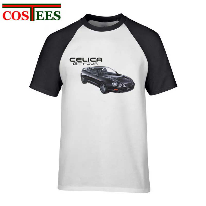 Удивительная одежды с принтом Тачки футболка Celica GT четыре футболки для мужчин