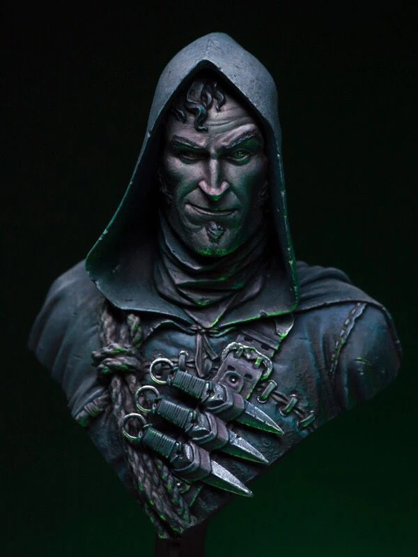 1/12 Resin Bust Building Kit Ghost Assassin