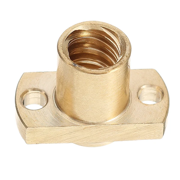 Brass T8x8mm Flange Lead Screw Nut for CNC Partsin Nuts from Home