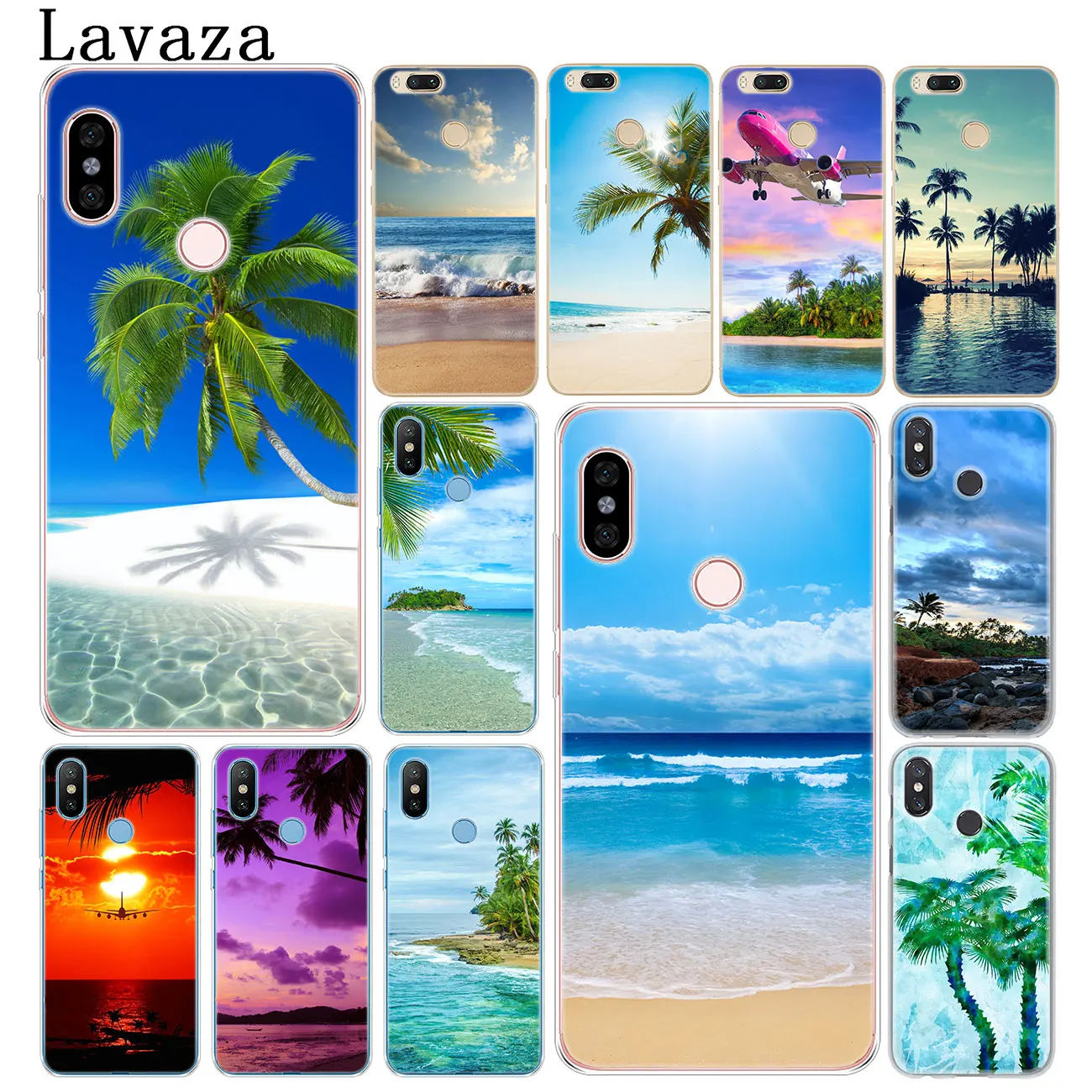 

Lavaza Tropical Sea Beach spray palm trees Phone Cover Case for Xiaomi Redmi 7A 6A 5A 4A K20 S2 GO Note 8 7 5 6 Pro Plus 4 4X