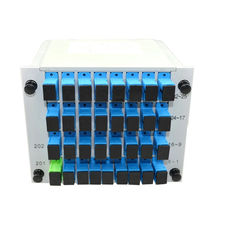 SC UPC PLC 1X32 волоконно оптический разветвитель SC/UPC Коннектор с однорежимный