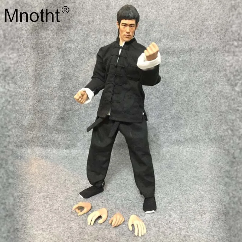 Custom 1//6 Action Figure Accessory Bruce Lee The Big Boss Uniform Set