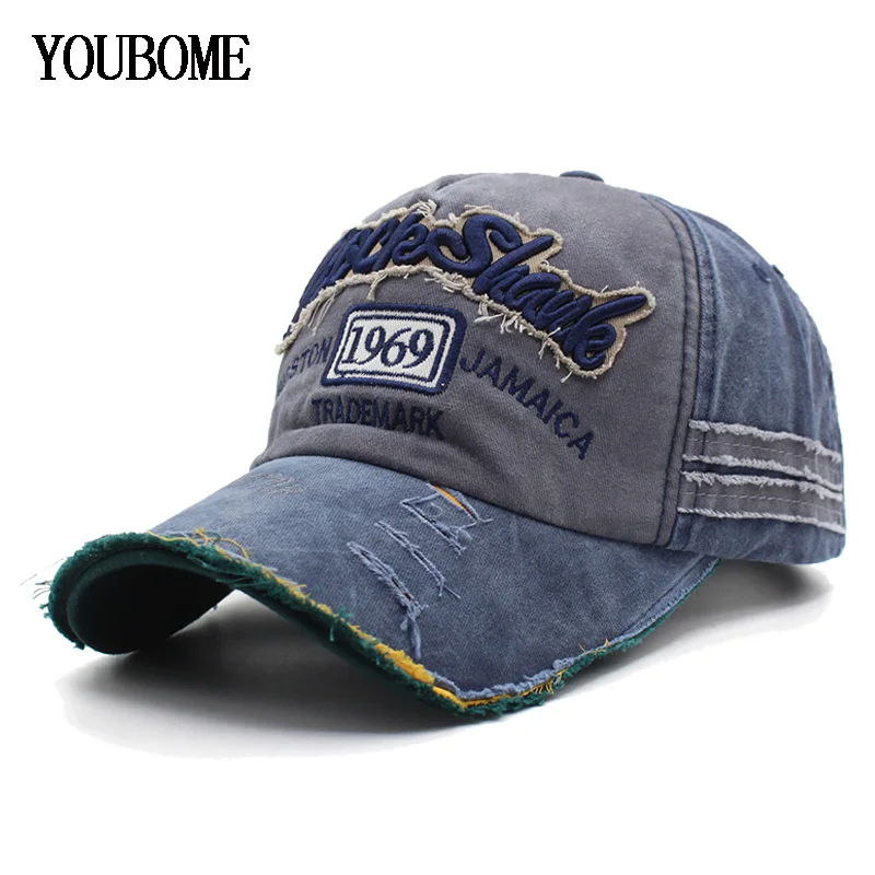 

YOUBOME Baseball Cap Hats For Men Trucker Brand Snapback Caps Women Vintage Embroidery Casquette Bone Multicolor Dad Hat Caps