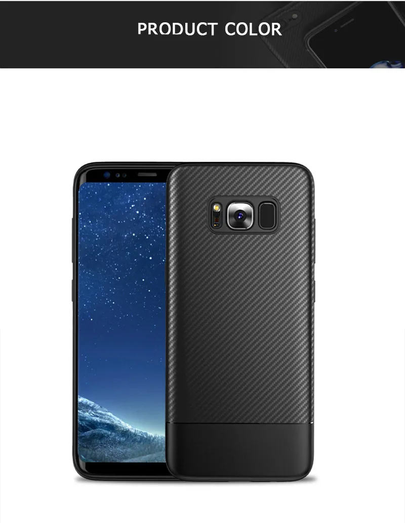 LUPHIE Luxury Case For Samsung Galaxy S9 S8 Plus Note 8 9 Carbon Fiber case cover  (10)