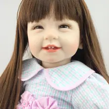 55 см кукла-симулятор принцессы, детский компаньон для сна, куклы, маленький игровой домик для девочек, Игрушки для раннего образования, подарки на день рождения и Рождество