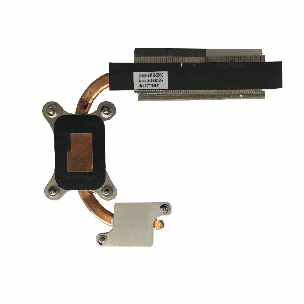 Оригинальный вентилятор для ноутбука Samsung RV509 RV511 радиатор теплоотвода KSB0705HA с