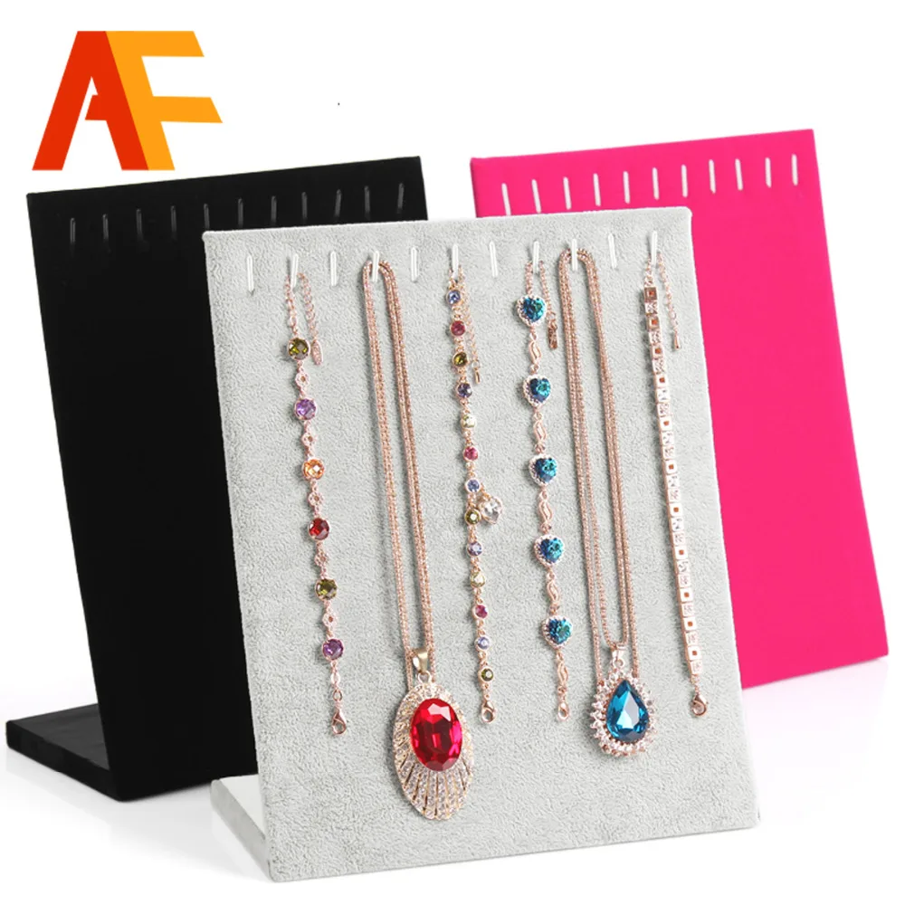 Three Colors Display With High Quality Plush Fabric Material Jewellery