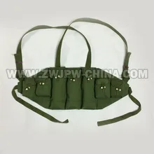 Репродукция китайский вьетнамский военный Тип 56/АК-47 нагрудная установка патронов сумка Подсумок CN. AW/10123
