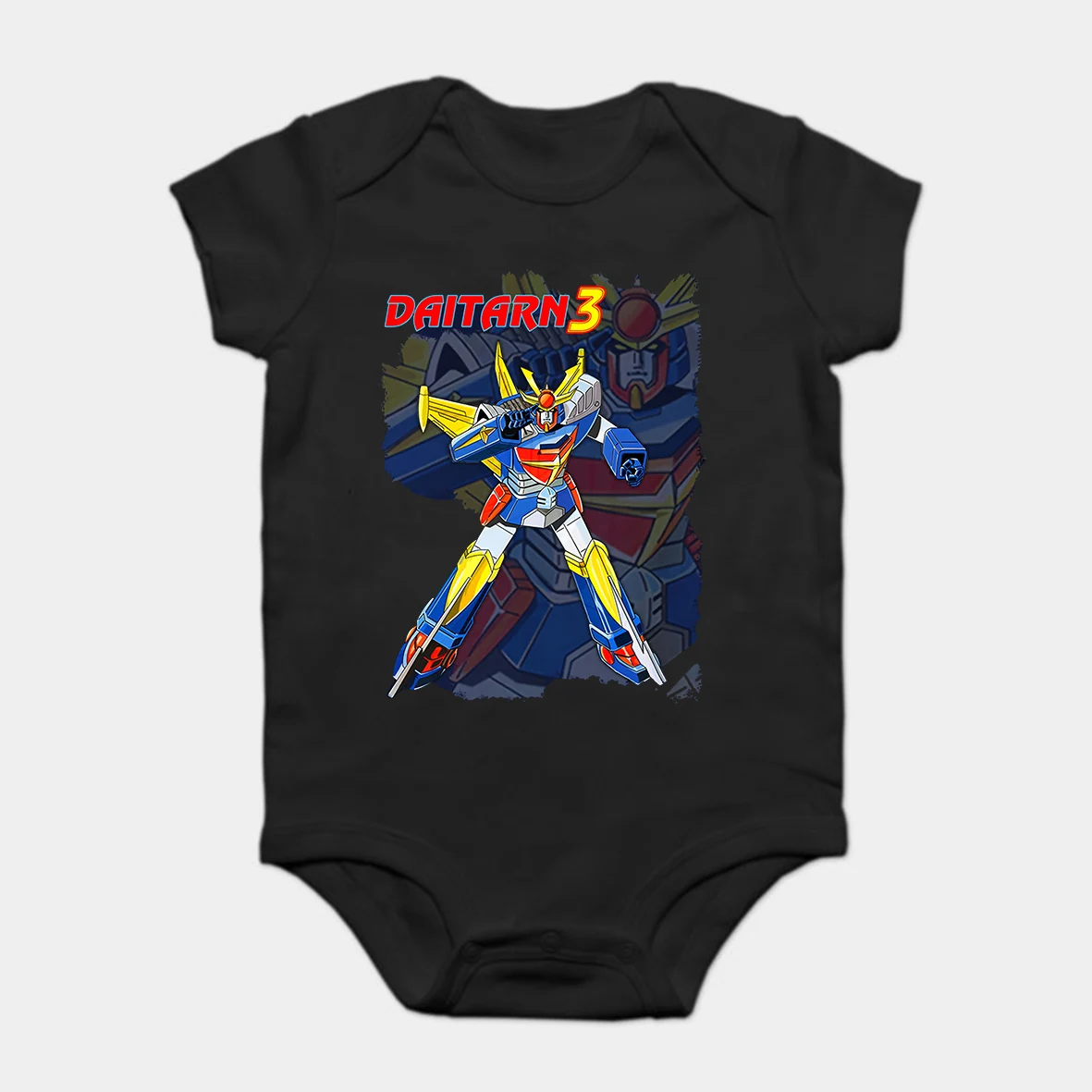 

Baby Onesie Baby Bodysuits kid t shirt Daitarn 3 Cartoon Anni 80 Manga Anime Uomo Donna Bimbo Tutte Le Taglie